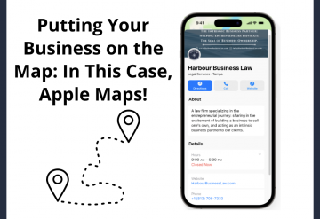 Putting Your Business on the Map: In This Case, Apple Maps!