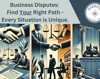 Business Disputes: When to Settle, Mediate or Litigate